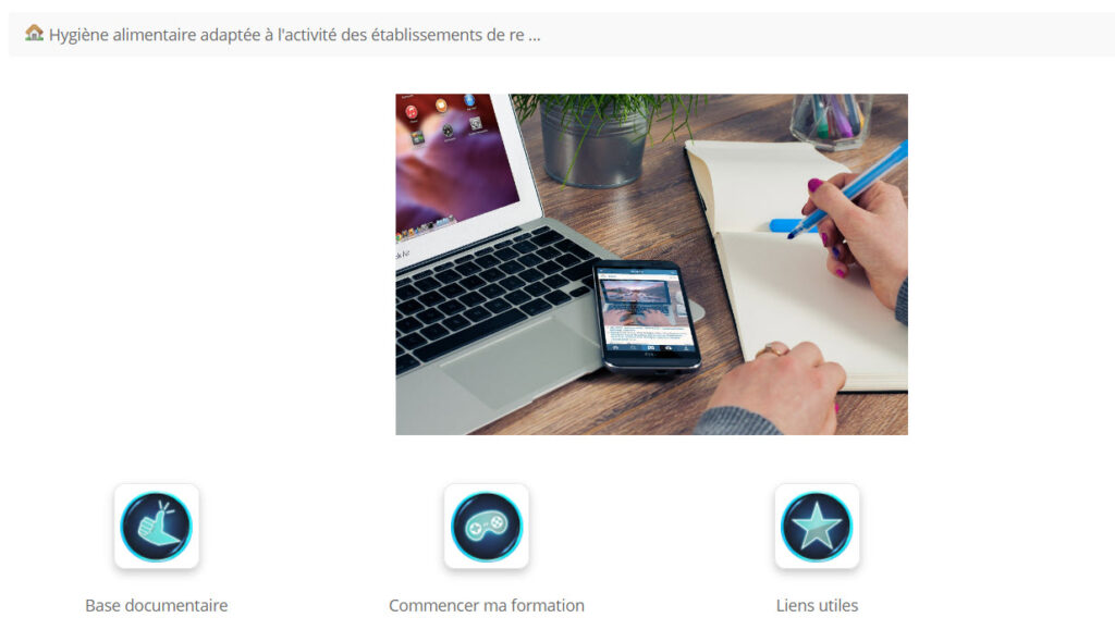 Accueil formation HACCP en ligne